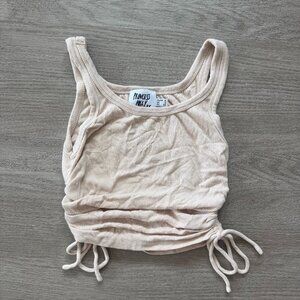 princess polly ruched side tank top